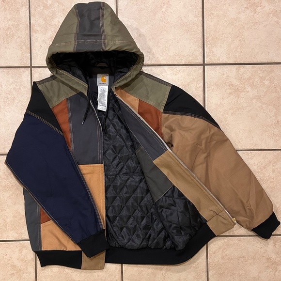 Reworked Carhartt Jacket - Multicolor - Redwood Ascent Edition - Picture 4 of 11